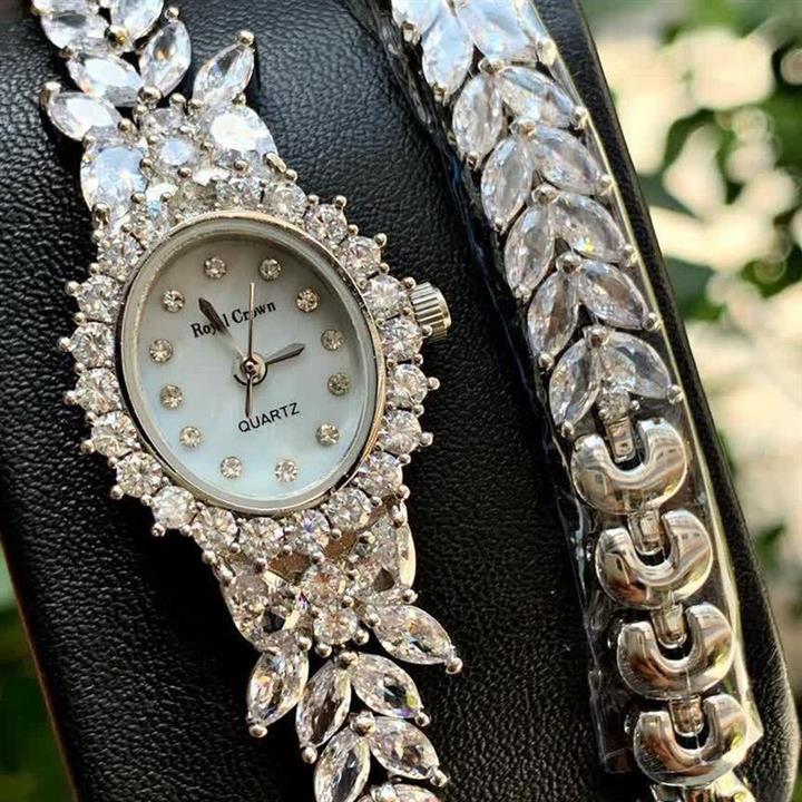 ساعت مچی زنانه رویال کرون مجلسی ROYAL CROWN